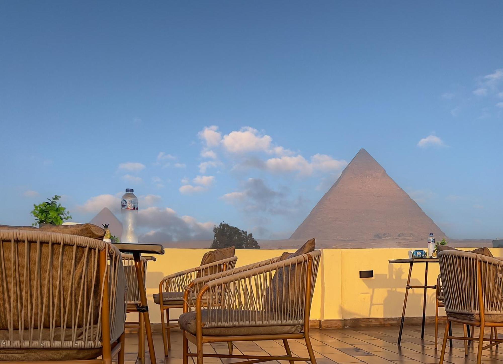 Pyramids Vista Inn Kafret el-Gabal Zewnętrze zdjęcie