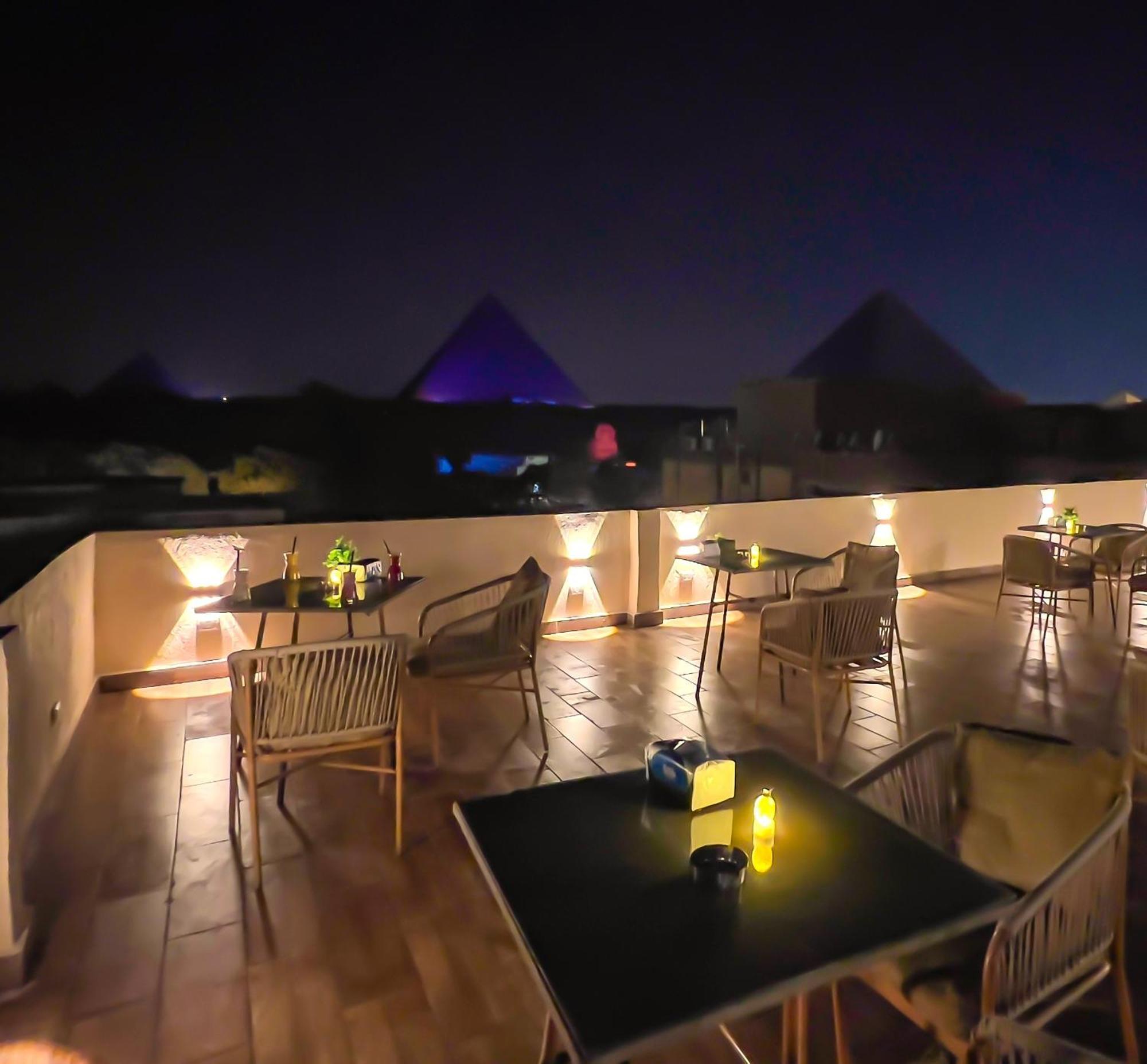 Pyramids Vista Inn Kafret el-Gabal Zewnętrze zdjęcie